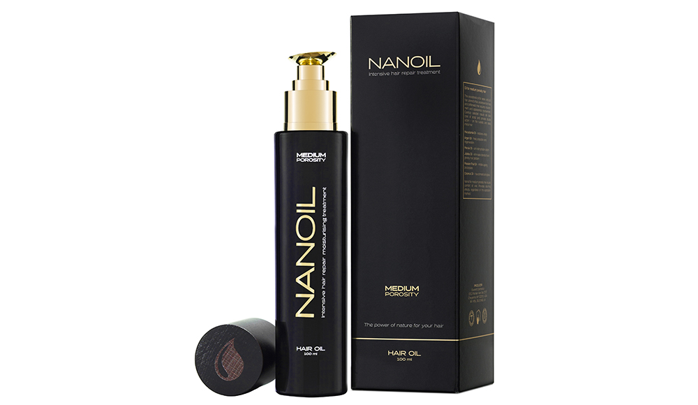 Vlasový olej Nanoil každý typ vlasov